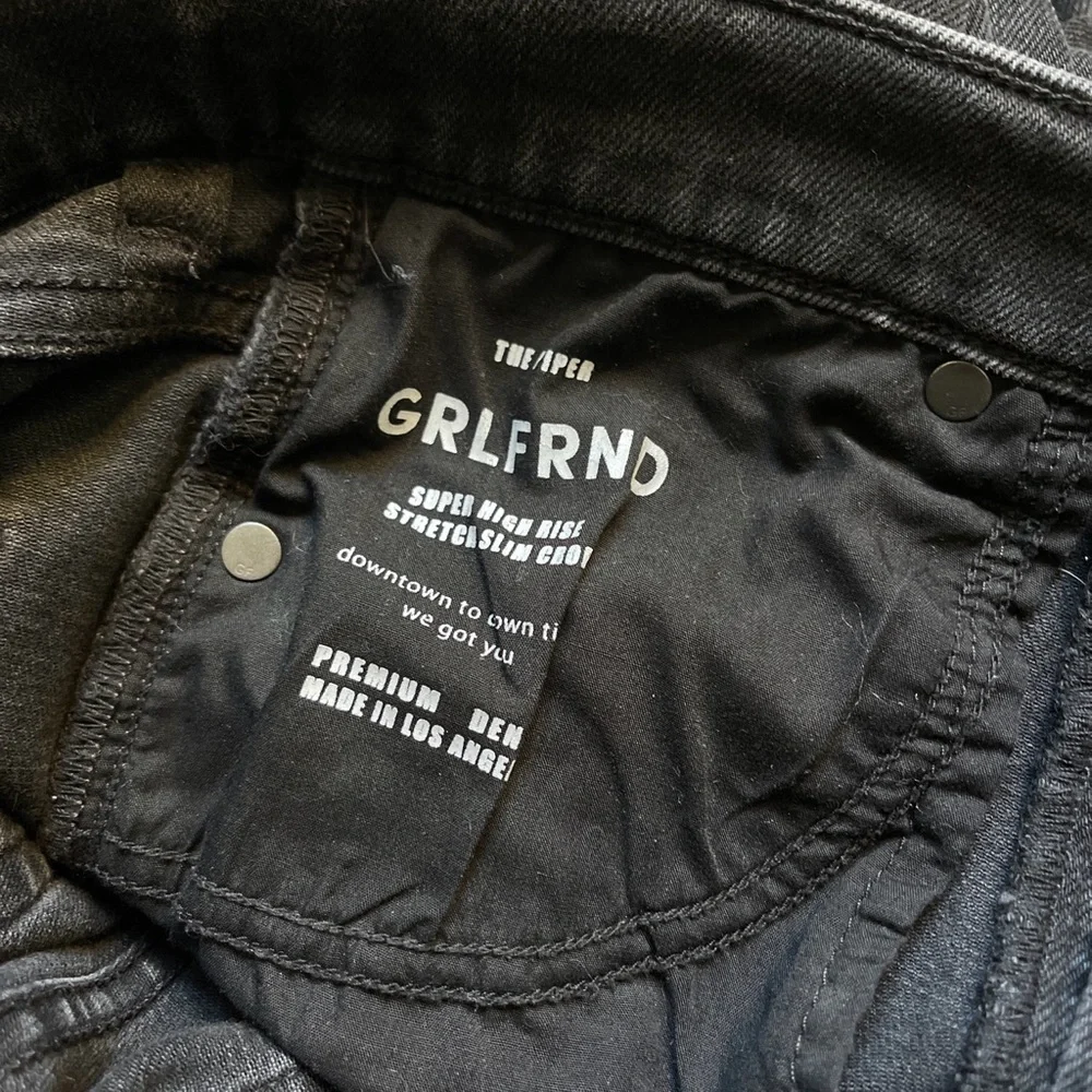 GRLFRND Piper Super High Rise Stretch Slim Skinny Jeans in Hollywood Heights